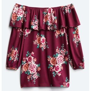 Floral Maternity Shirt